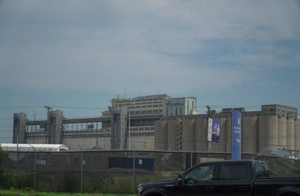 Arthur Calonne. Vue du Port de Montréal, le 11 août 2020. 